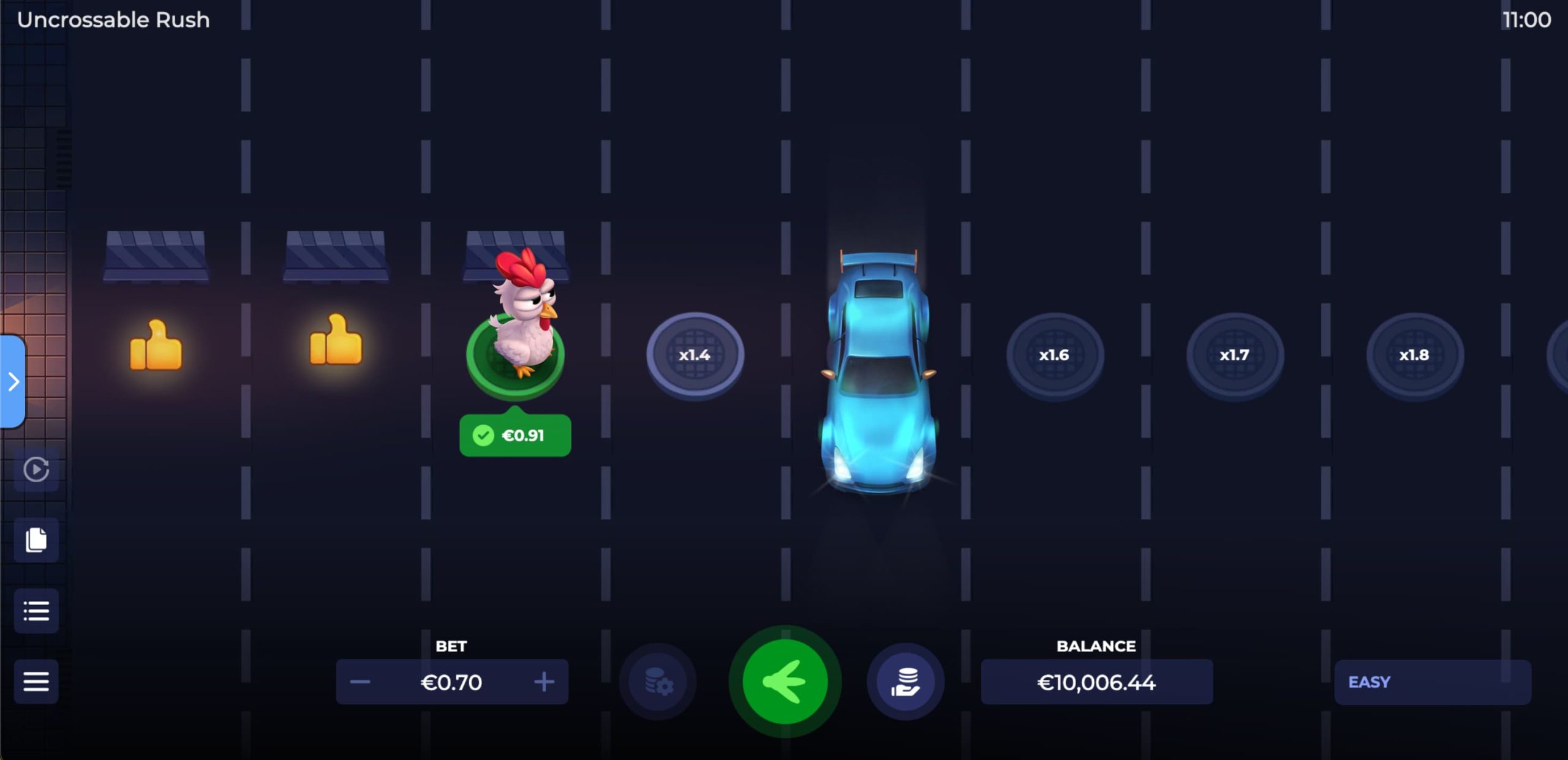 Najlepsze kasyna do gry w Uncrossable Rush na pieniądze