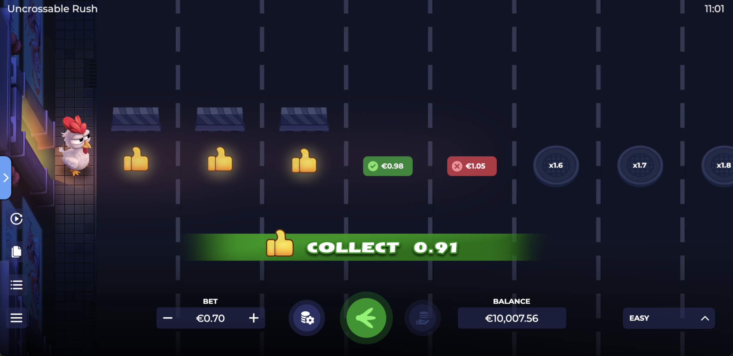 Częste błędy graczy w Uncrossable Rush